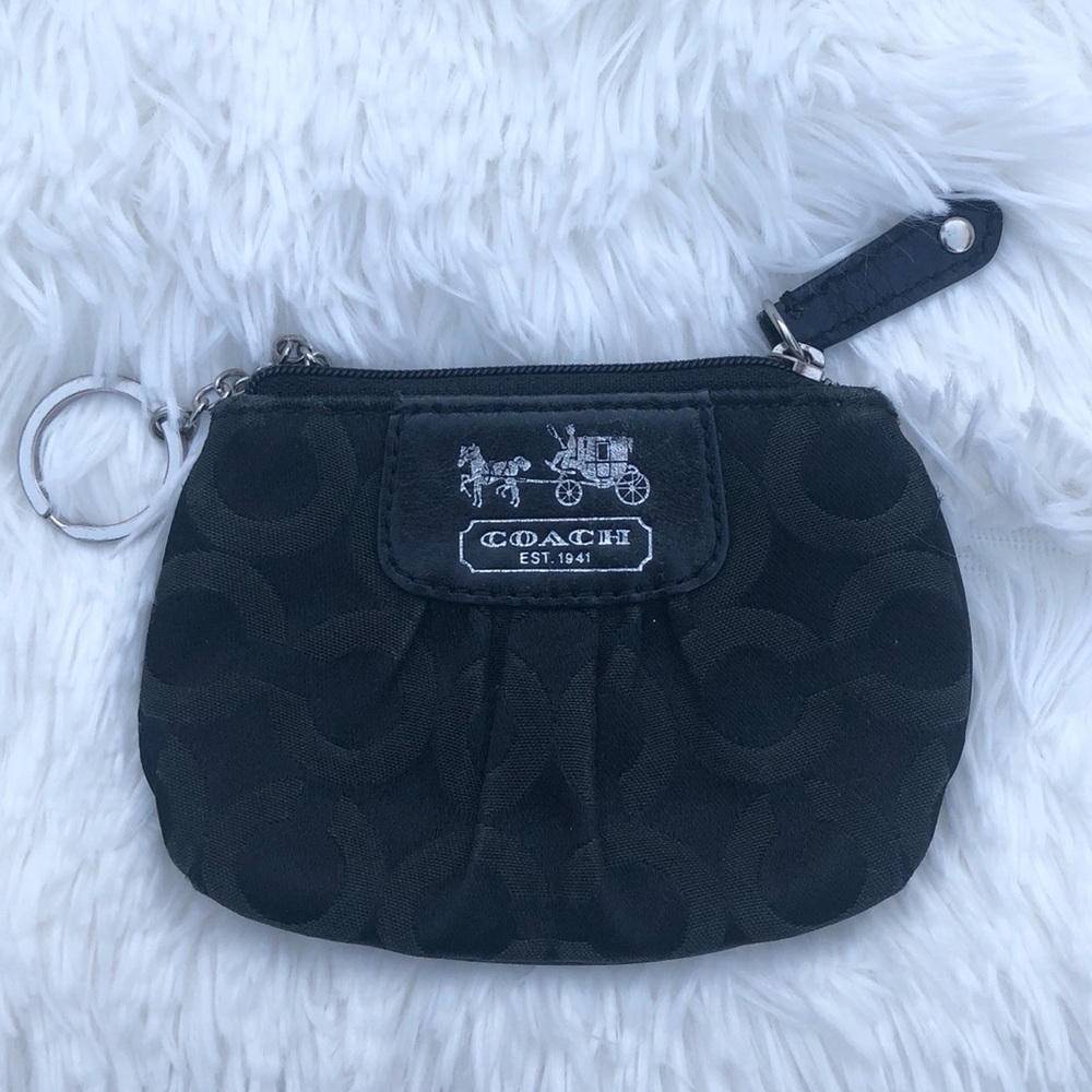 Black Small Coach Wallet